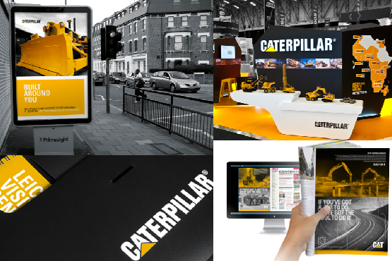 Caterpillarvi設計案例評估指數(shù)_工程機械品牌vi設計策劃_煥識vi設計策劃